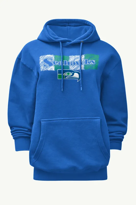 WOMENS SEATTLE SEAHAWKS COLOR SHADING HOODIE sold by Starter