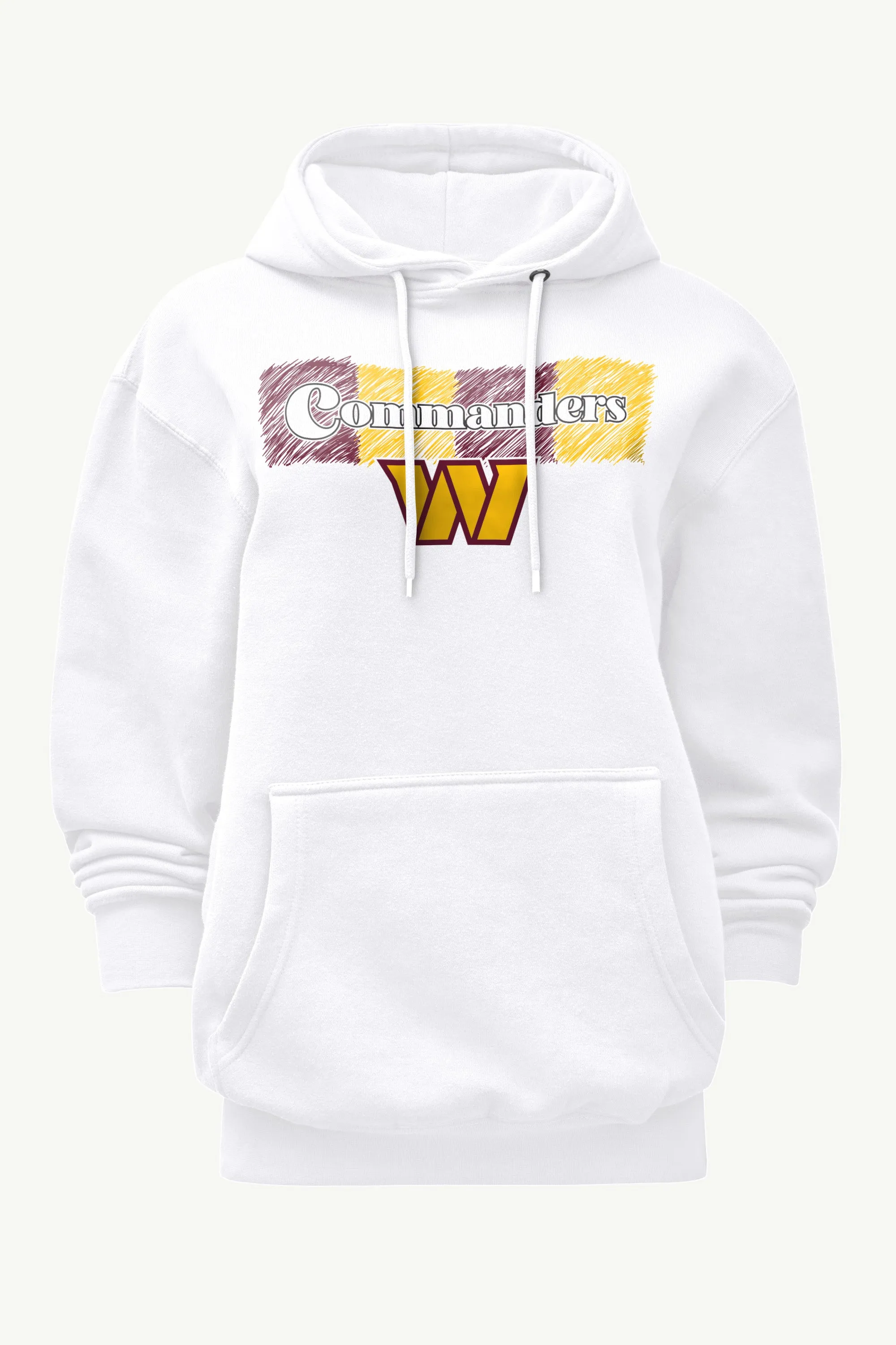 WOMENS WASHINGTON COMMANDERS COLOR SHADING HOODIE sold by Starter