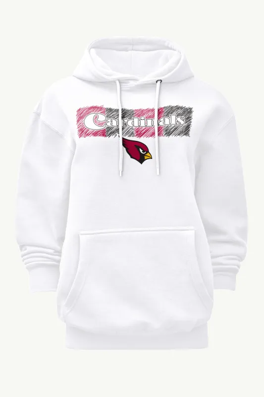 WOMENS ARIZONA CARDINALS COLOR SHADING HOODIE sold by Starter