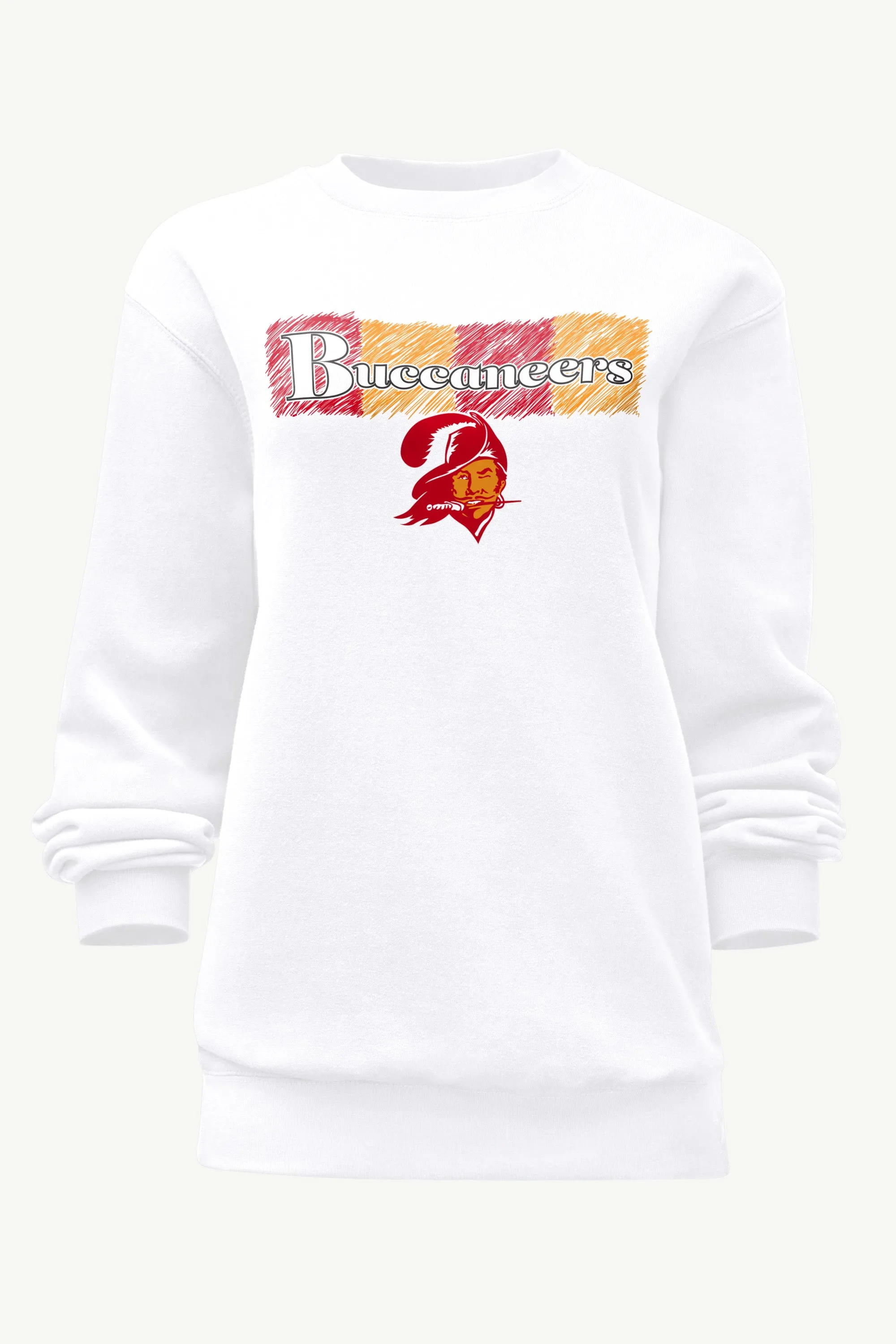 WOMENS TAMPA BAY BUCANEERS COLOR SHADING SWEATSHIRT sold by Starter