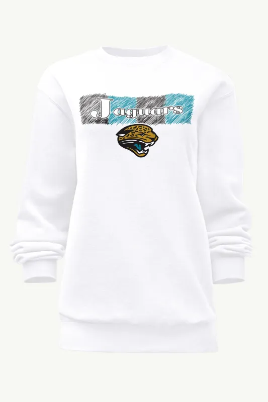 WOMENS JACKSONVILLE JAGUARS COLOR SHADING SWEATSHIRT sold by Starter