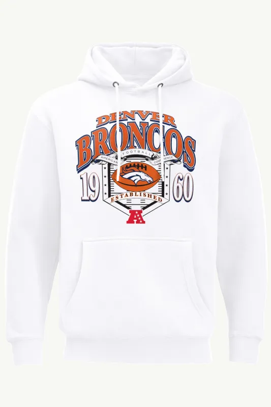 MENS DENVER BRONCOS 80s INSPIRED FIELD HOODIE sold by Starter