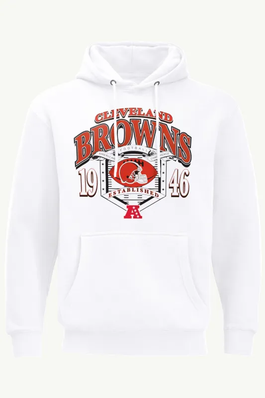 MENS CLEVELAND BROWNS 80s INSPIRED FIELD HOODIE sold by Starter