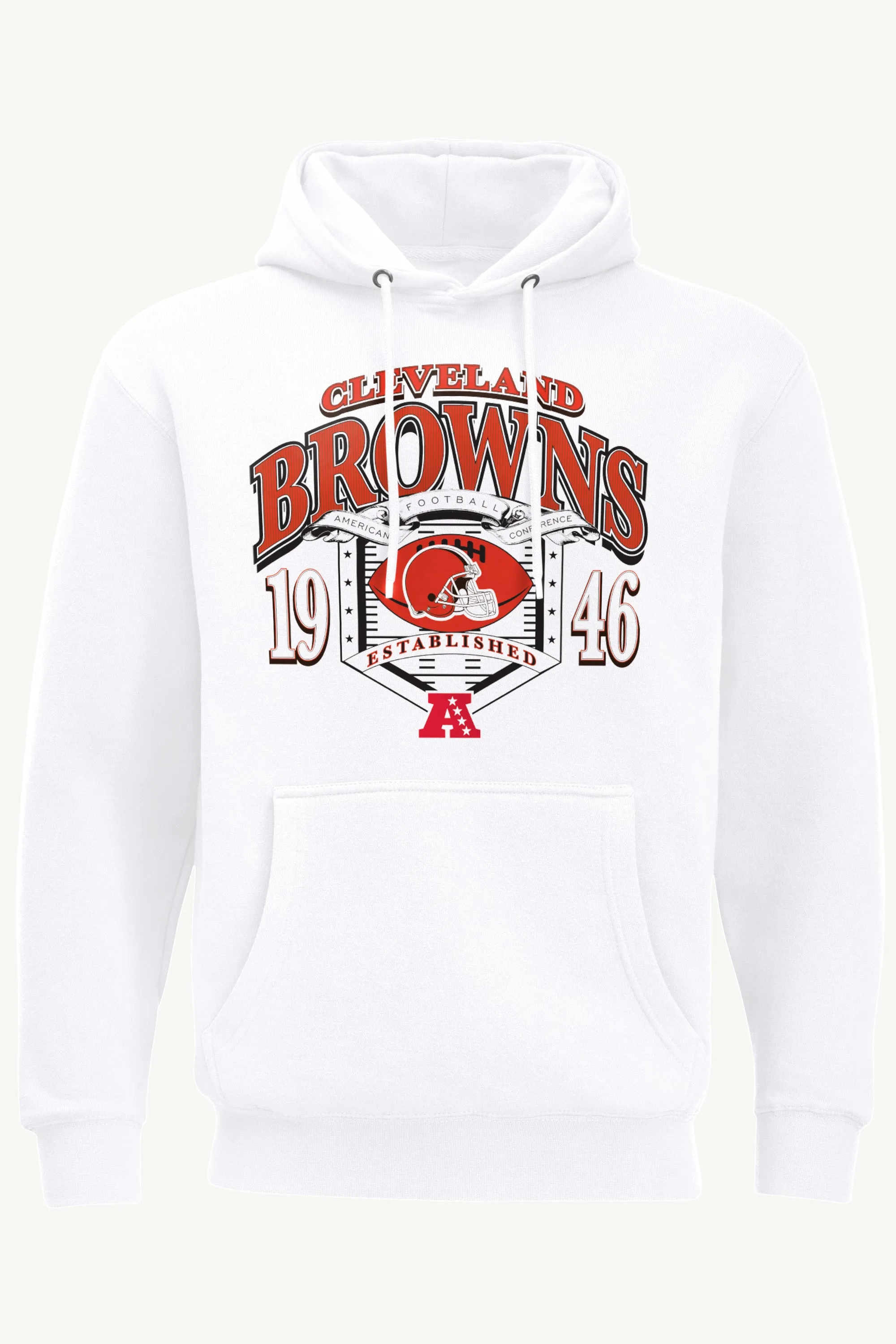 MENS CLEVELAND BROWNS 80s INSPIRED FIELD HOODIE sold by Starter
