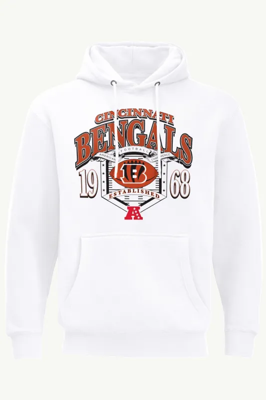 MENS CINCINNATI BENGALS 80s INSPIRED FIELD HOODIE sold by Starter