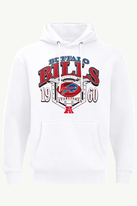 MENS BUFFALO BILLS 80s INSPIRED FIELD HOODIE sold by Starter