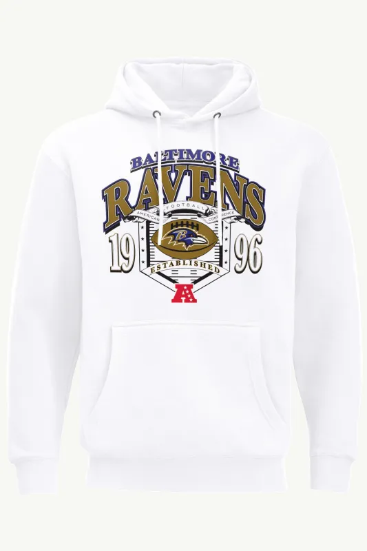 MENS BALTIMORE RAVENS 80s INSPIRED FIELD HOODIE sold by Starter