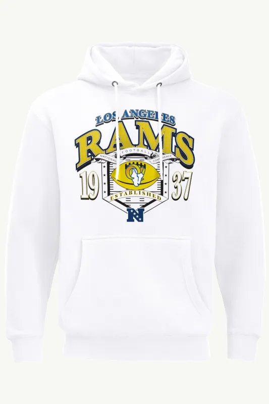 MENS LOS ANGELES RAMS 80s INSPIRED FIELD HOODIE sold by Starter