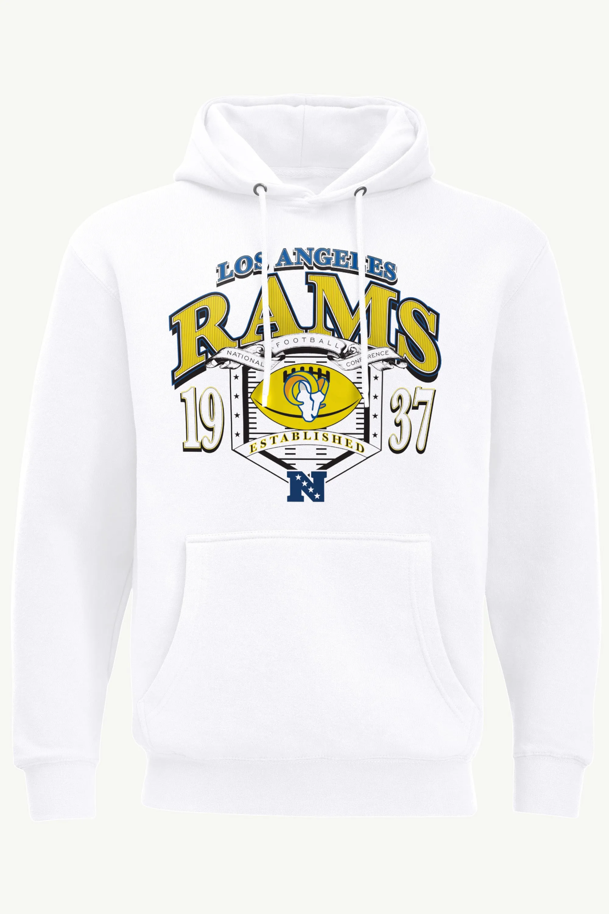 MENS LOS ANGELES RAMS 80s INSPIRED FIELD HOODIE sold by Starter