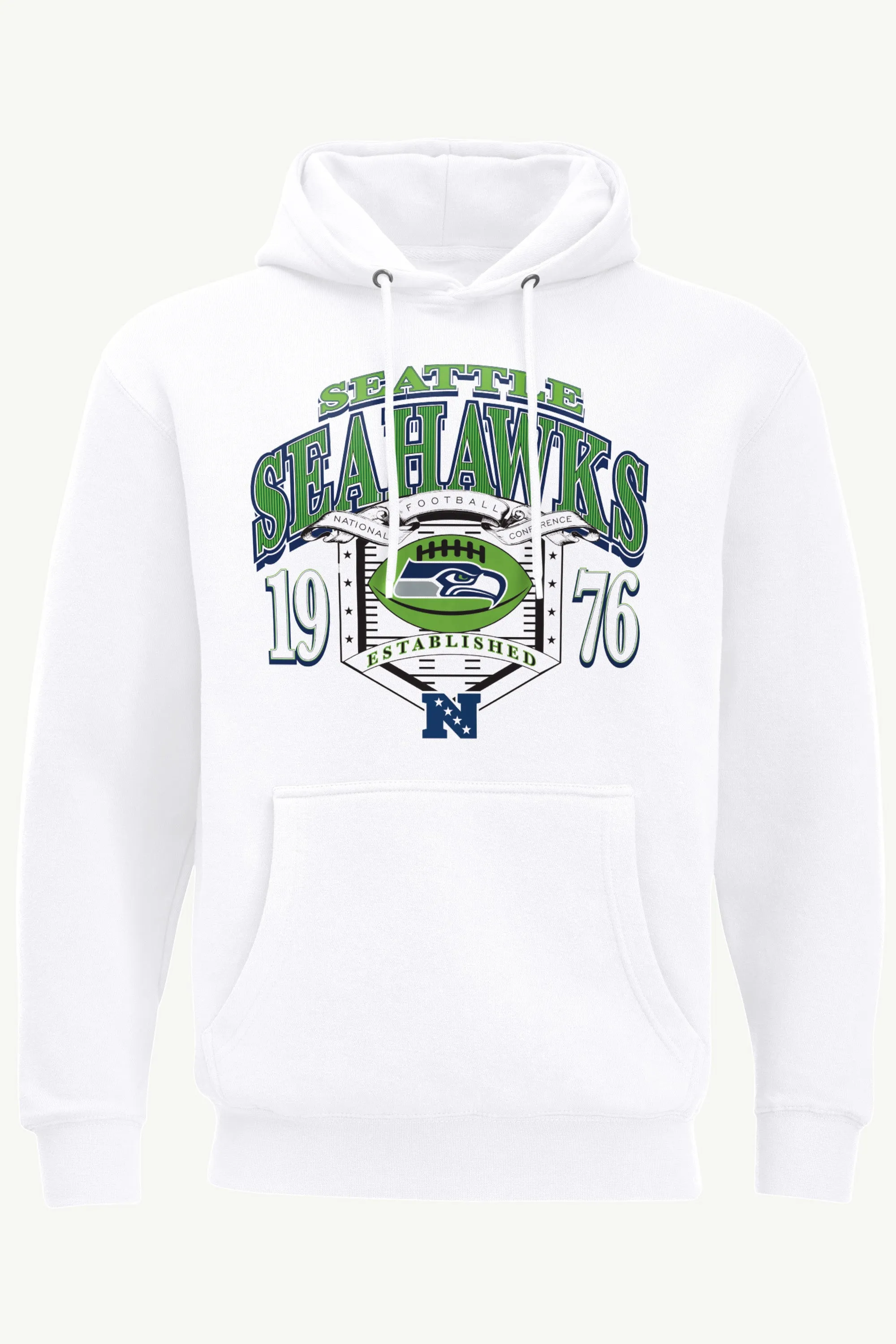 MENS SEATTLE SEAHAWKS 80s INSPIRED FIELD HOODIE sold by Starter