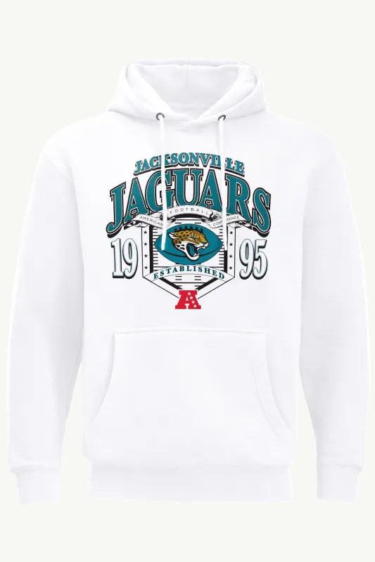 MENS JACKSONVILLE JAGUARS 80s INSPIRED FIELD HOODIE sold by Starter