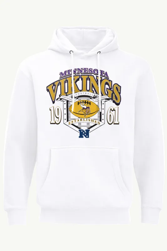 MENS MINNESOTA VIKINGS 80s INSPIRED FIELD HOODIE sold by Starter