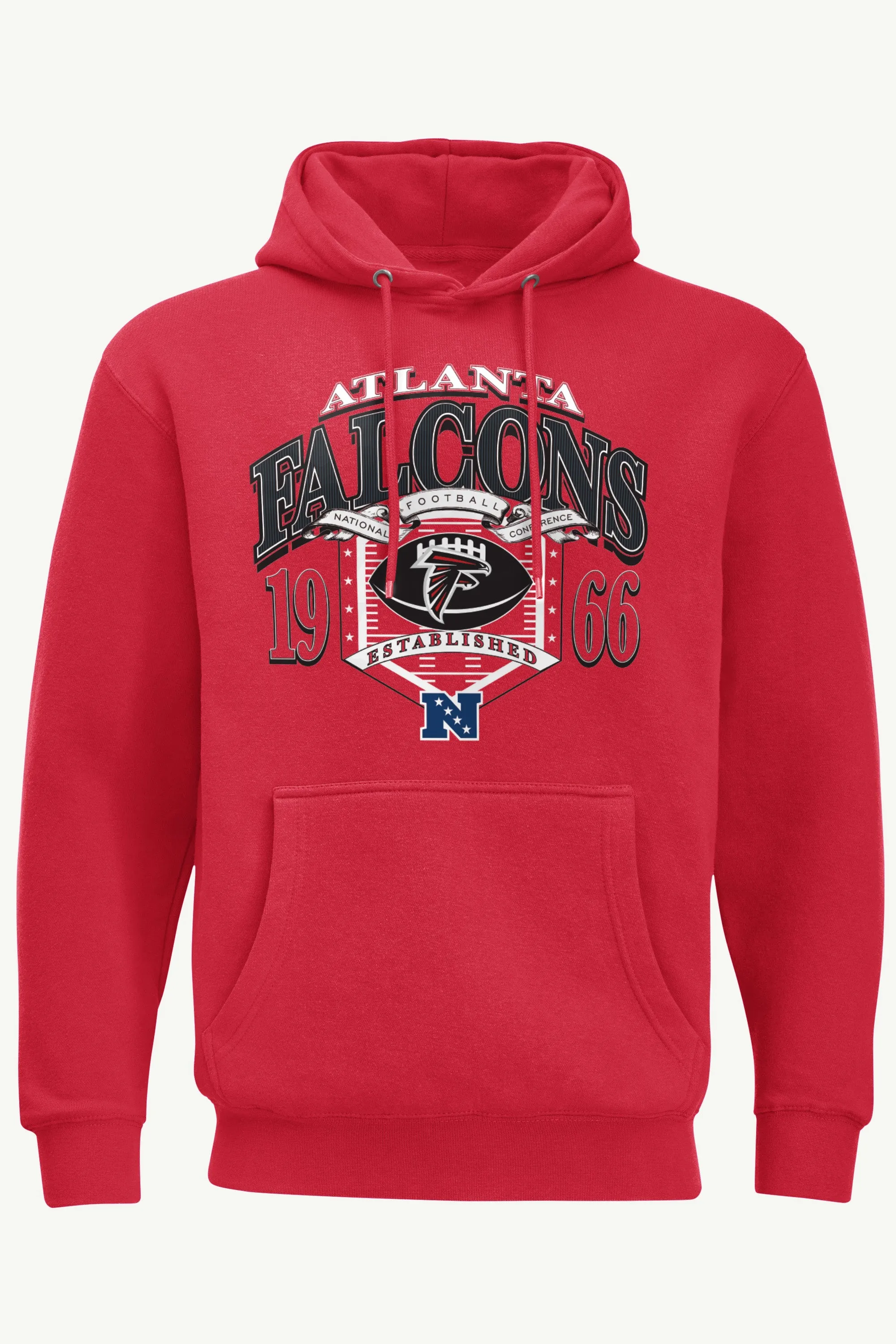 MENS ATLANTA FALCONS 80s INSPIRED FIELD HOODIE sold by Starter