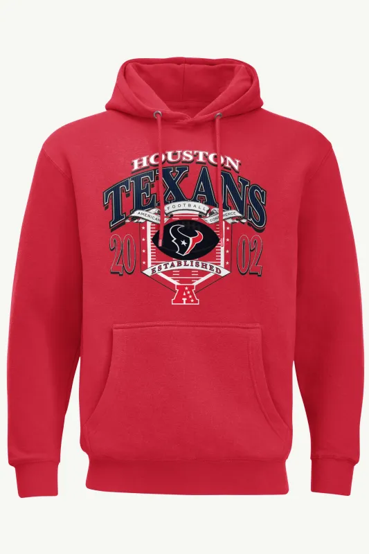 MENS HOUSTON TEXANS 80s INSPIRED FIELD HOODIE sold by Starter