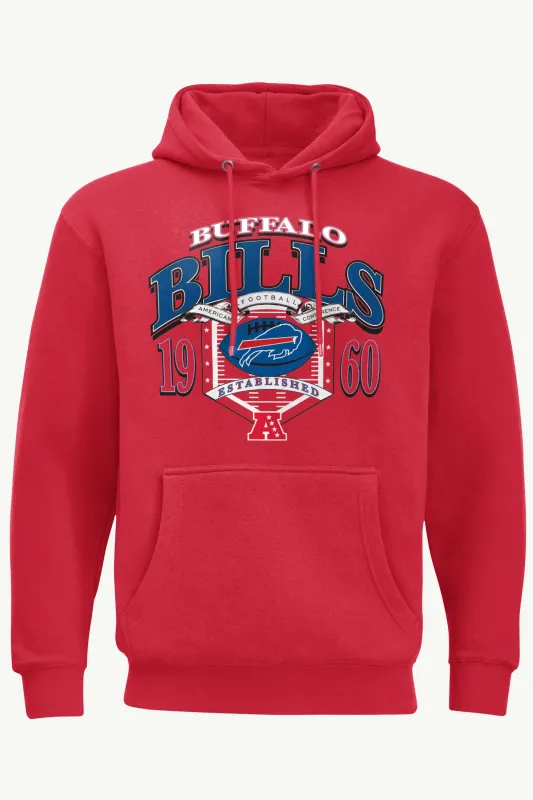 MENS BUFFALO BILLS 80s INSPIRED FIELD HOODIE sold by Starter