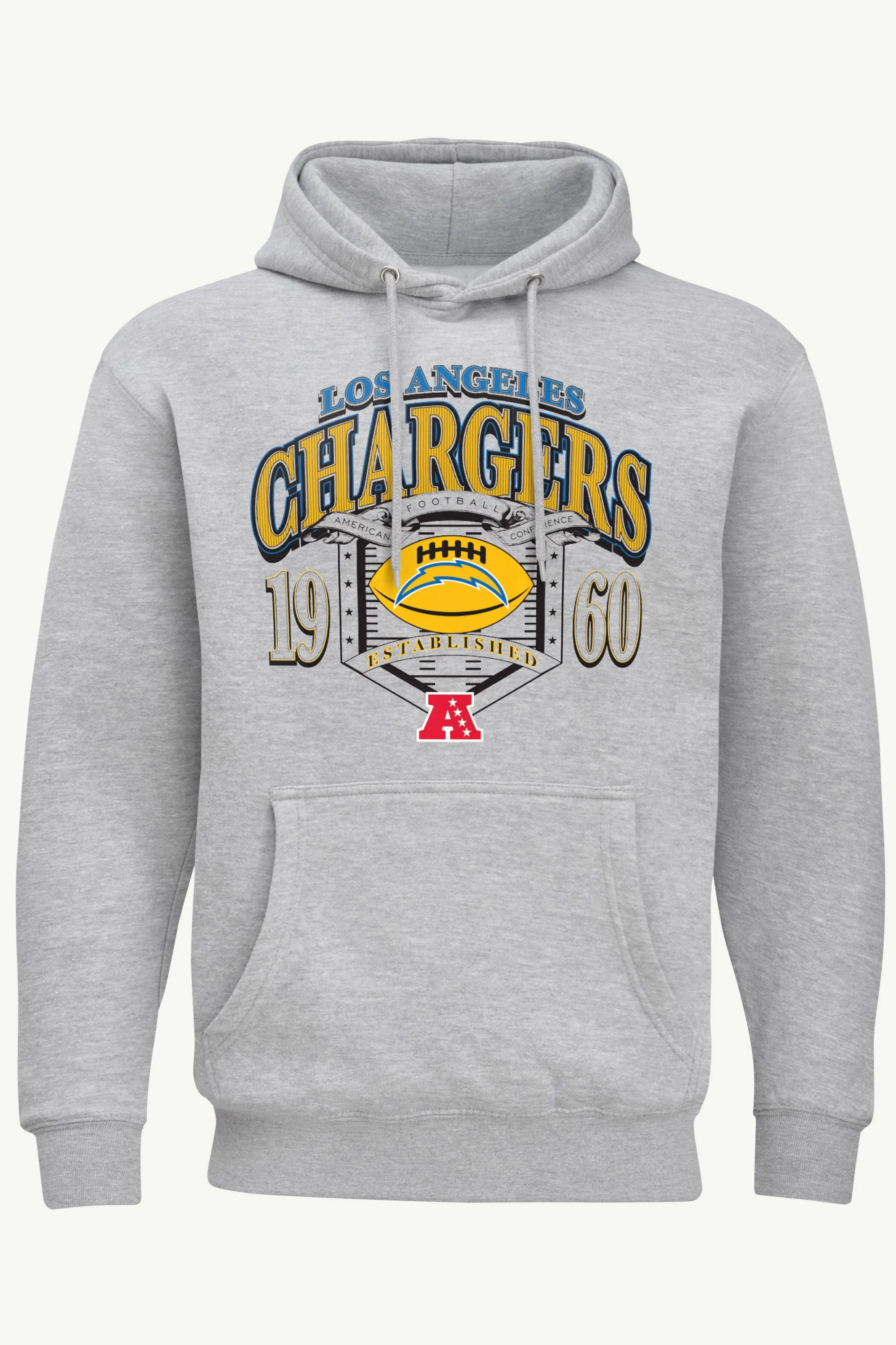 MENS LOS ANGELES CHARGERS 80s INSPIRED FIELD HOODIE sold by Starter