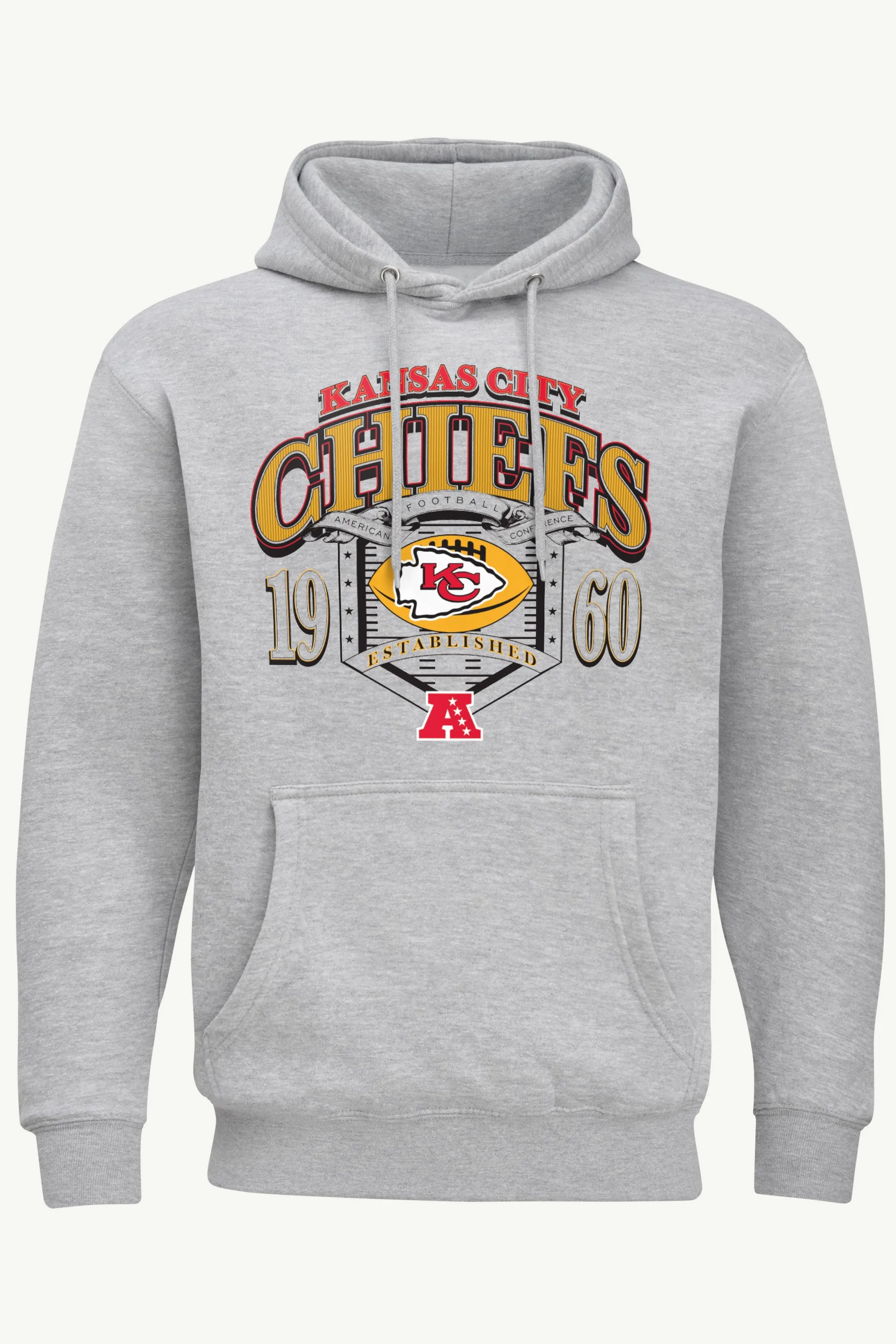 MENS KANSAS CITY CHIEFS 80s INSPIRED FIELD HOODIE sold by Starter