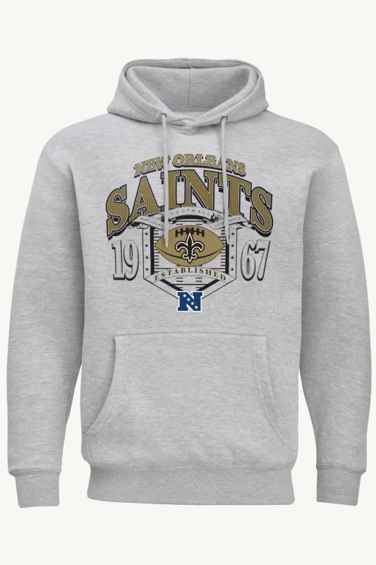 MENS NEW ORLEANS SAINTS 80s INSPIRED FIELD HOODIE sold by Starter