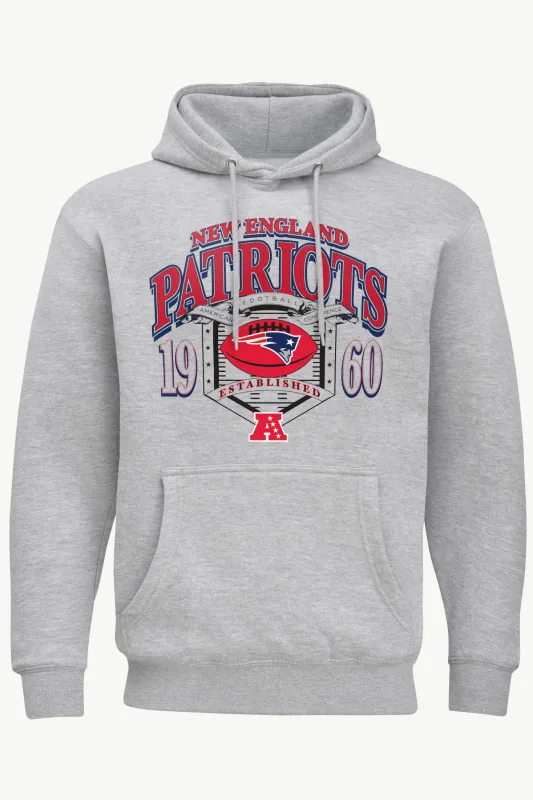 MENS NEW ENGLAND PATRIOTS 80s INSPIRED FIELD HOODIE sold by Starter