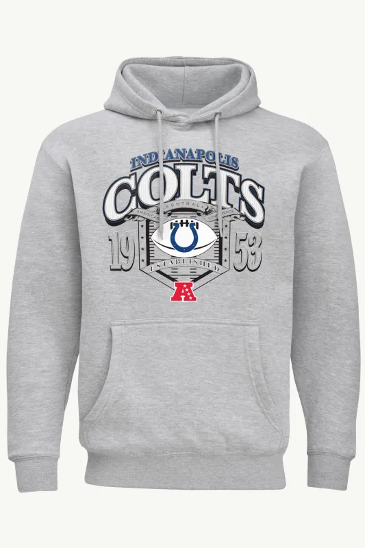 MENS INDIANAPOLIS COLTS 80s INSPIRED FIELD HOODIE sold by Starter
