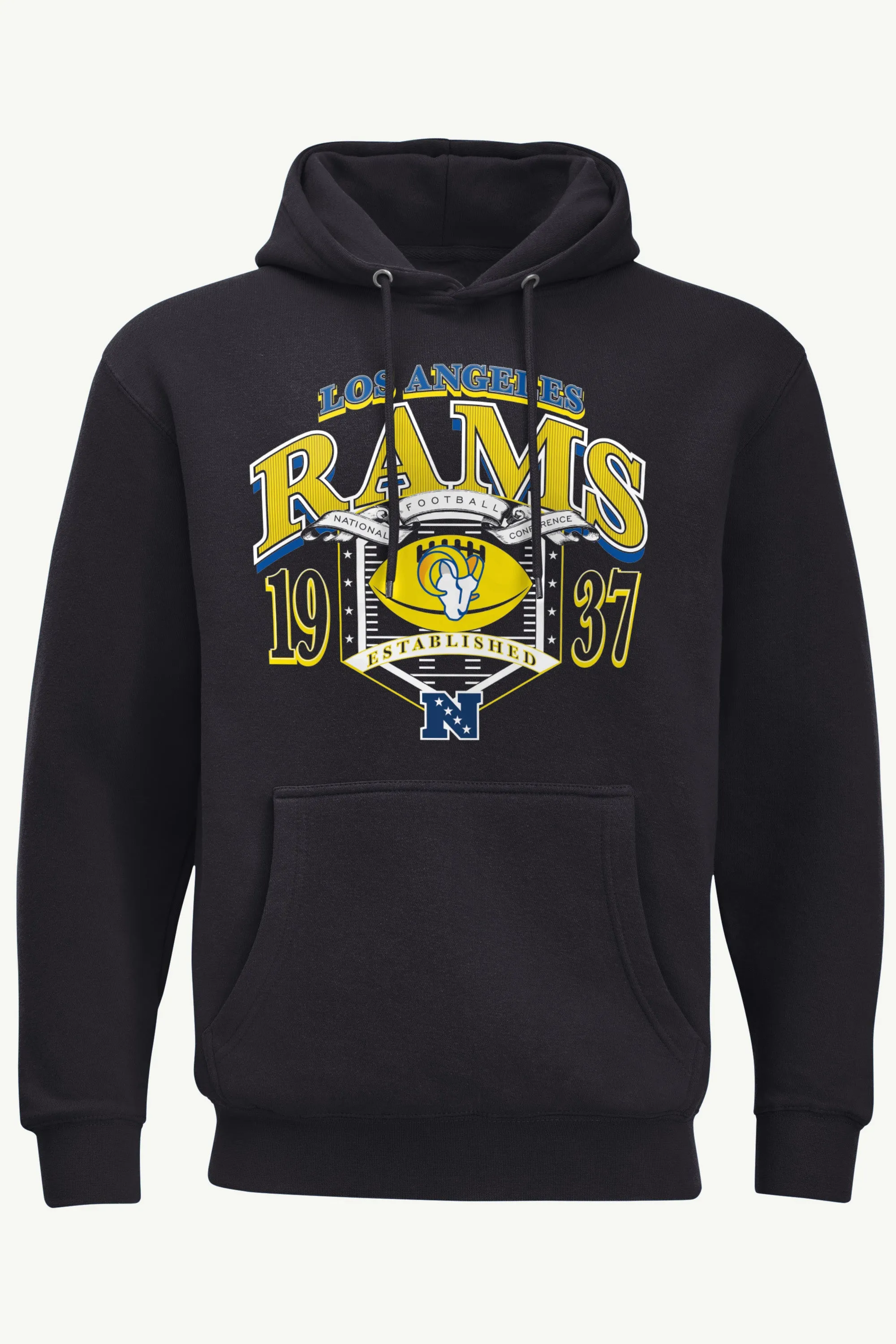 MENS LOS ANGELES RAMS 80s INSPIRED FIELD HOODIE sold by Starter