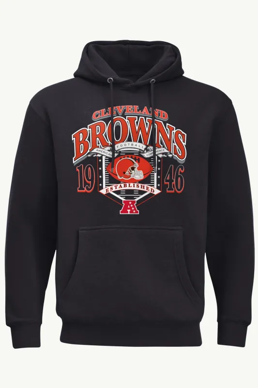 MENS CLEVELAND BROWNS 80s INSPIRED FIELD HOODIE sold by Starter