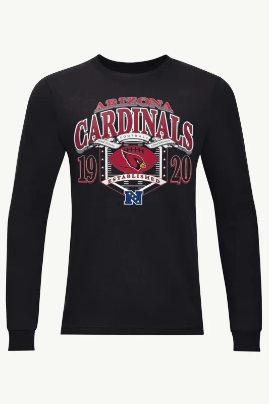 MENS ARIZONA CARDINALS 80s INSPIRED FIELD LONG SLEEVE T SHIRT sold by Starter