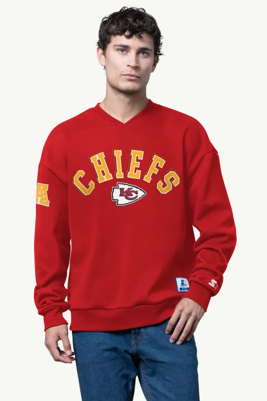 MENS KANSAS CITY CHIEFS PIQUE PULLOVER sold by Starter