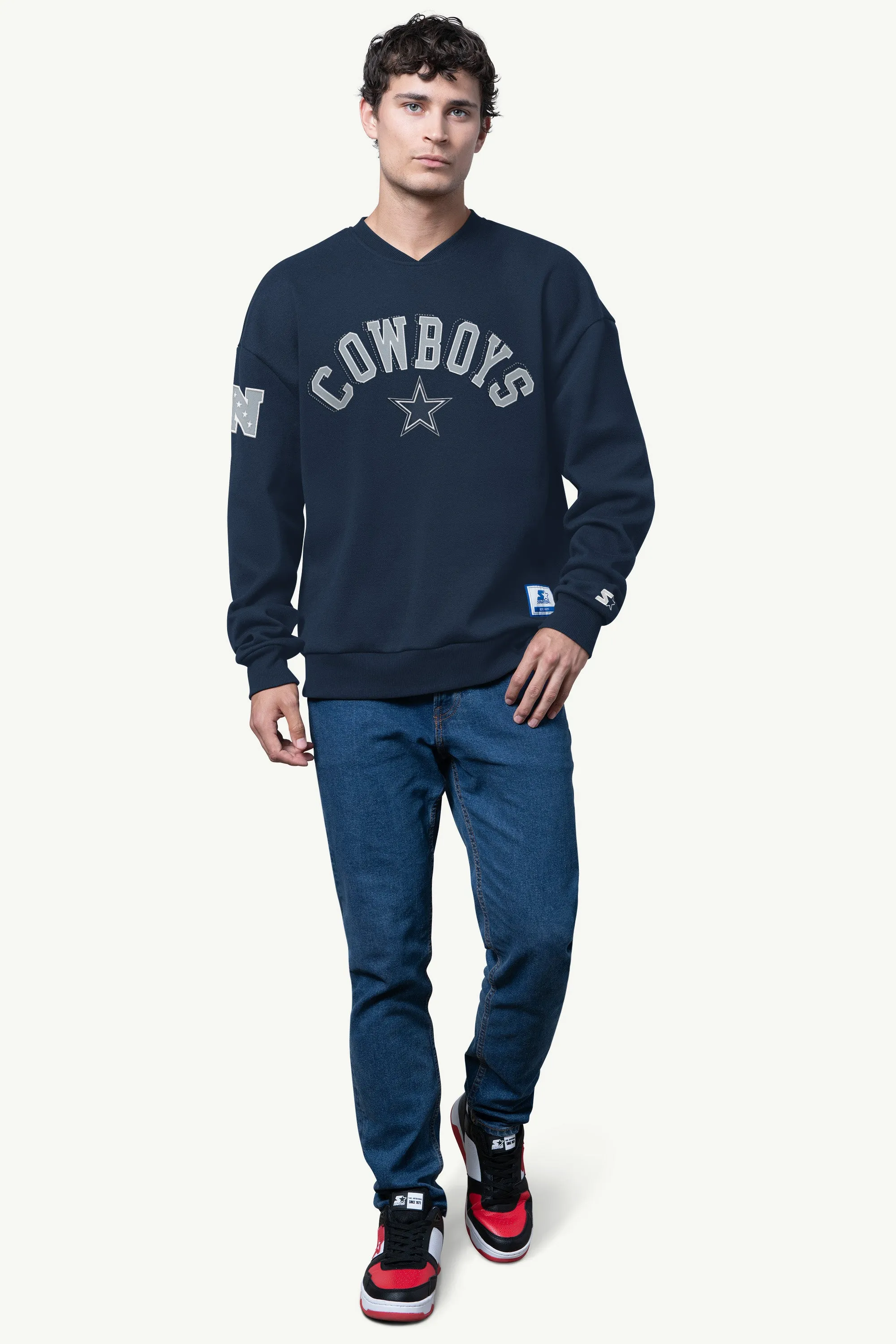 MENS DALLAS COWBOYS PIQUE PULLOVER sold by Starter product image thumbnail 2