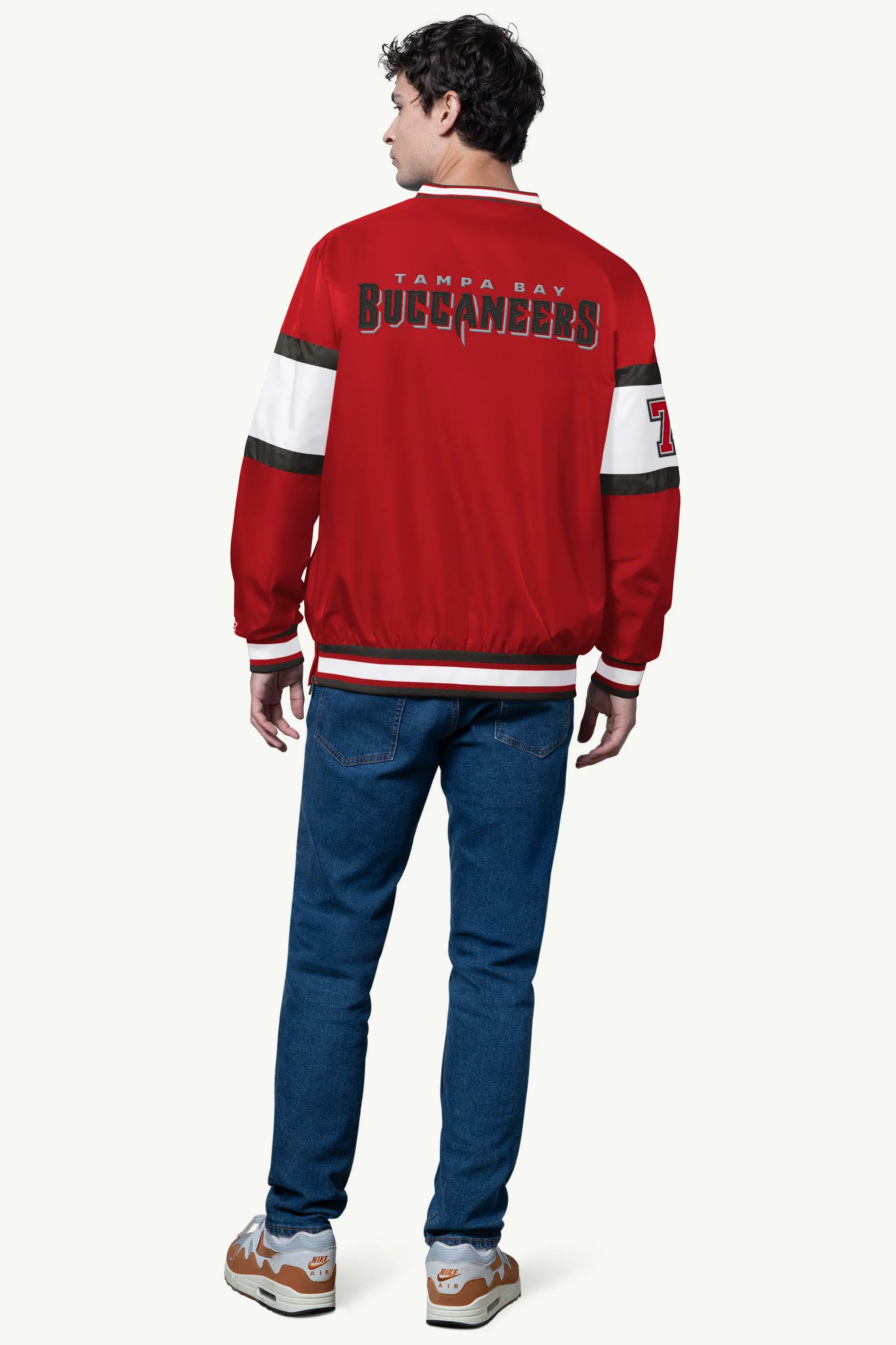 MENS TAMPA BAY BUCCANEERS SIGNAL COLLAR PULLOVER sold by Starter product image thumbnail 3