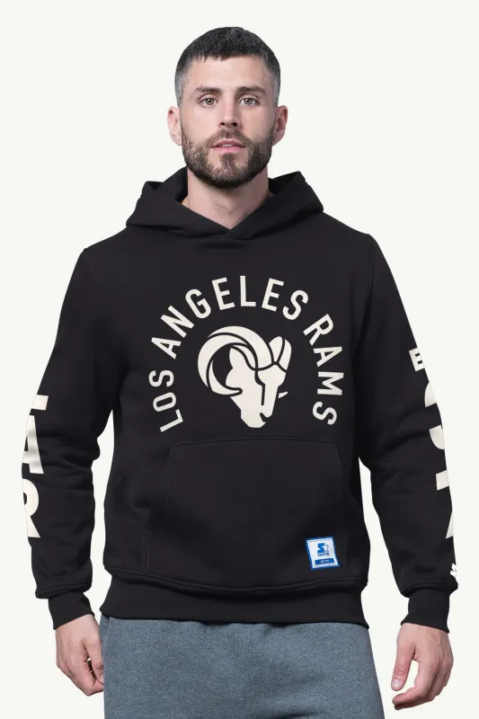 MENS LOS ANGELES RAMS HANDOFF FLEECE HOODIE sold by Starter