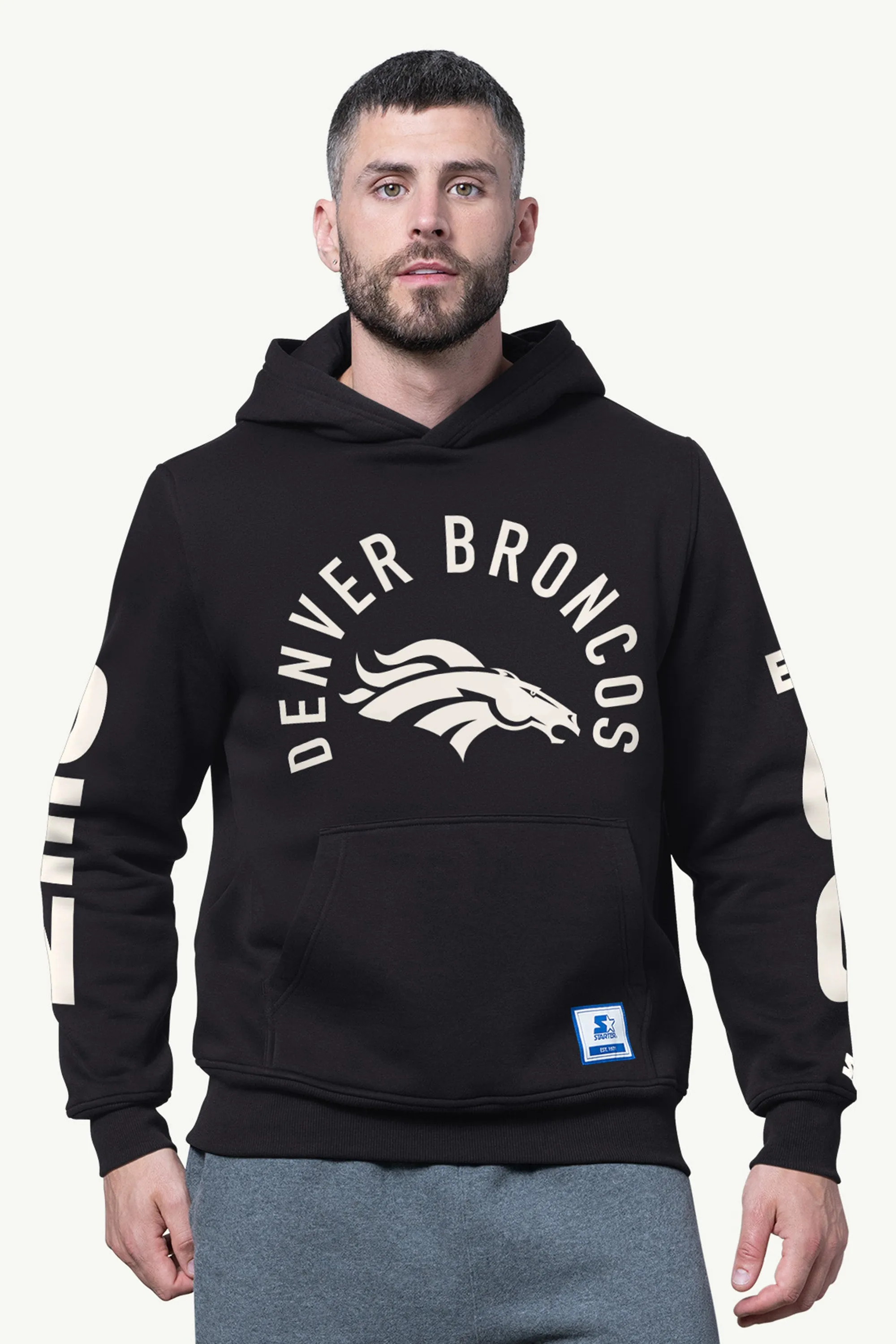 MENS ENVER BRONCOS HANDOFF FLEECE HOODIE sold by Starter