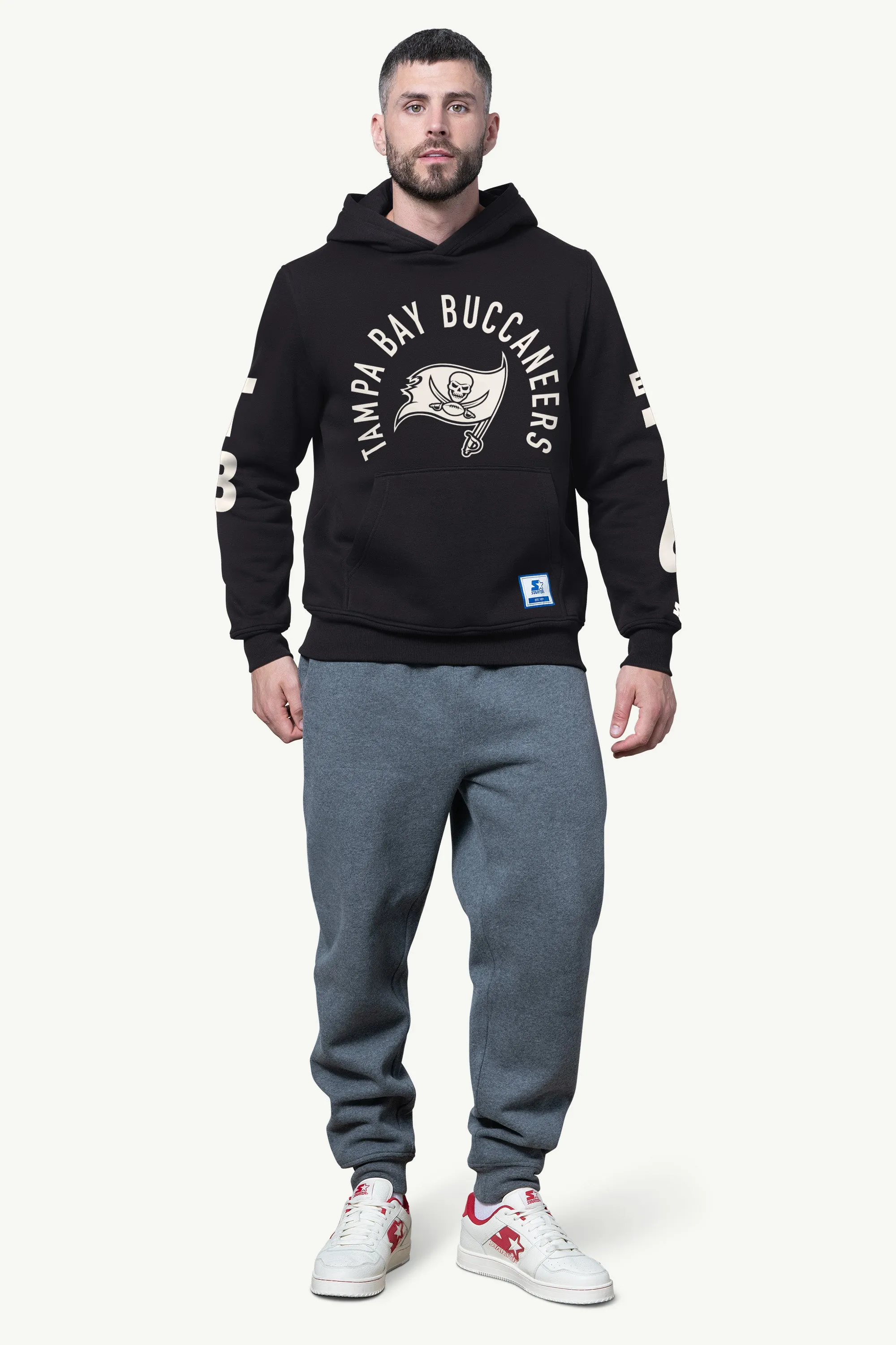 MENS TAMPA BAY BUCCANEERS HANDOFF FLEECE HOODIE sold by Starter product image thumbnail 2