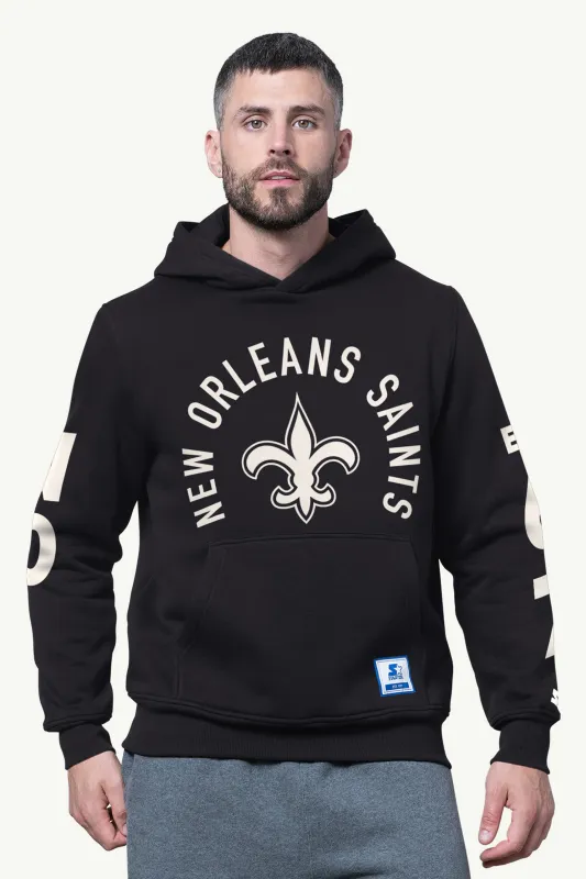 MENS NEW ORLEANS SAINTS HANDOFF FLEECE HOODIE sold by Starter