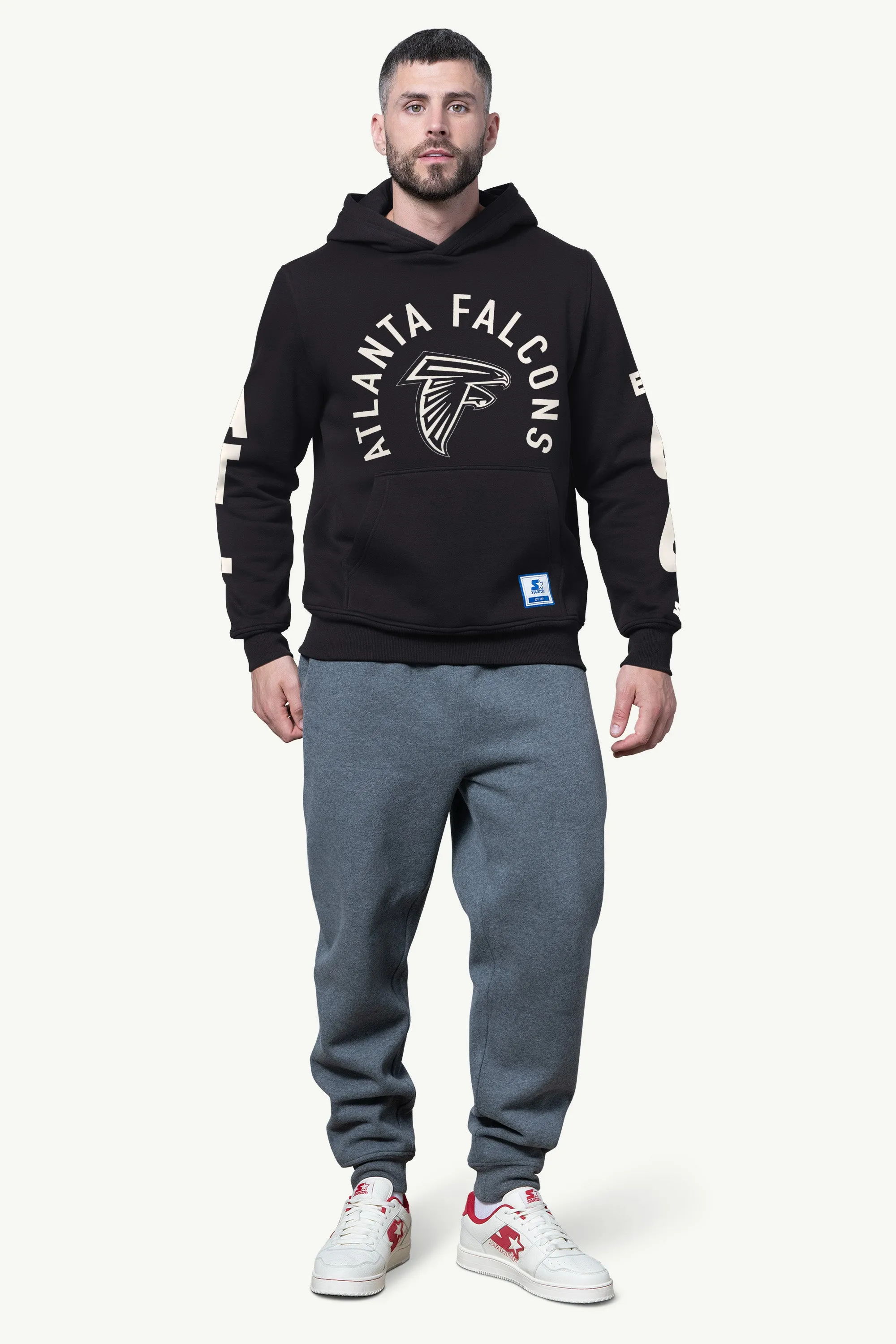 MENS ATLANTA FALCONS HANDOFF FLEECE HOODIE sold by Starter product image thumbnail 2