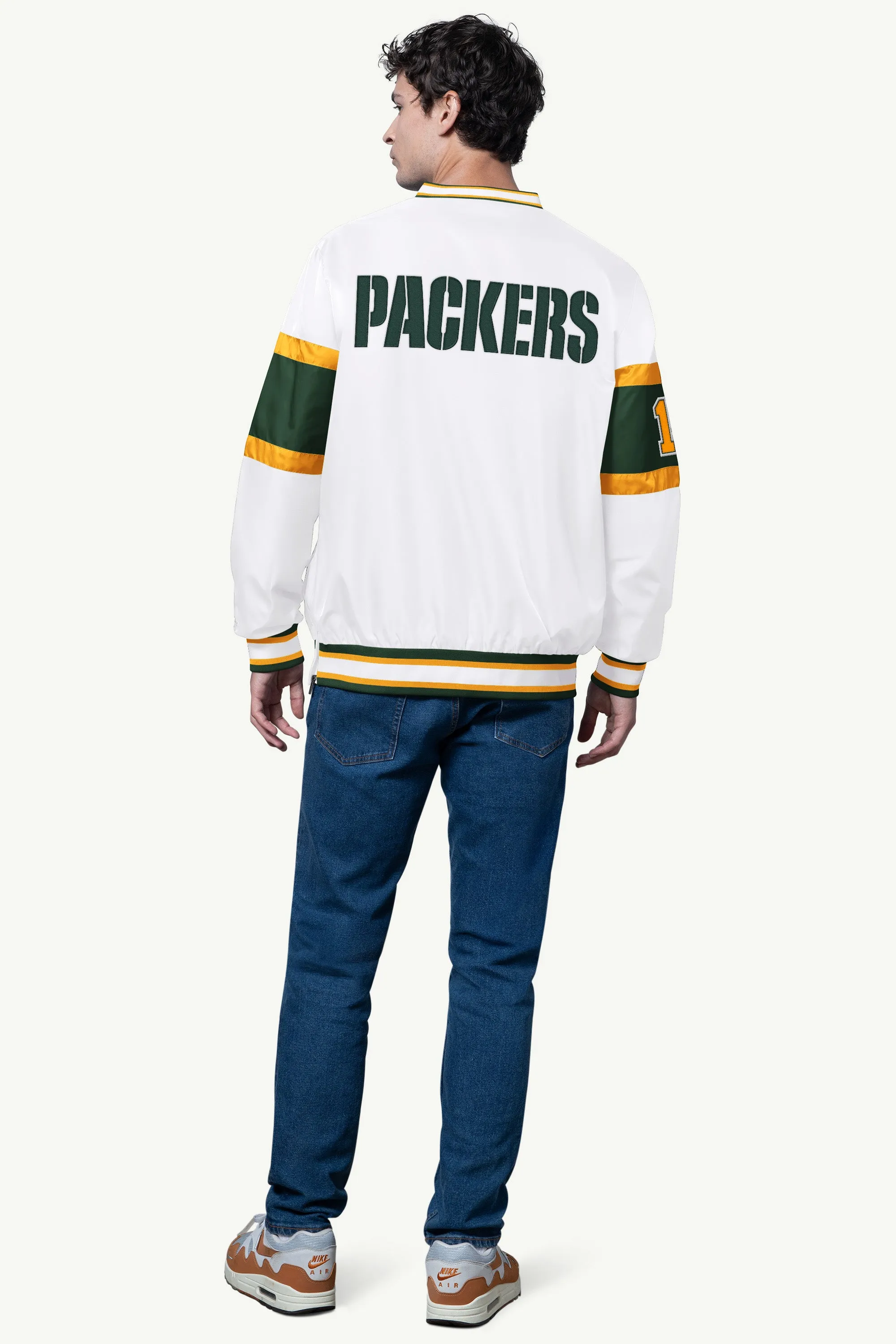 MENS GREEN BAY PACKERS SIGNAL COLLAR PULLOVER sold by Starter product image thumbnail 2