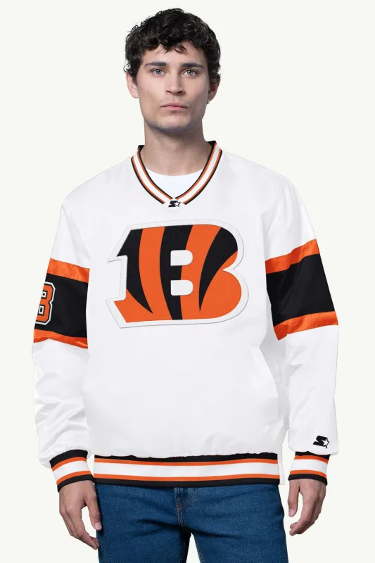 MENS CINCINNATI BENGALS SIGNAL COLLAR PULLOVER sold by Starter