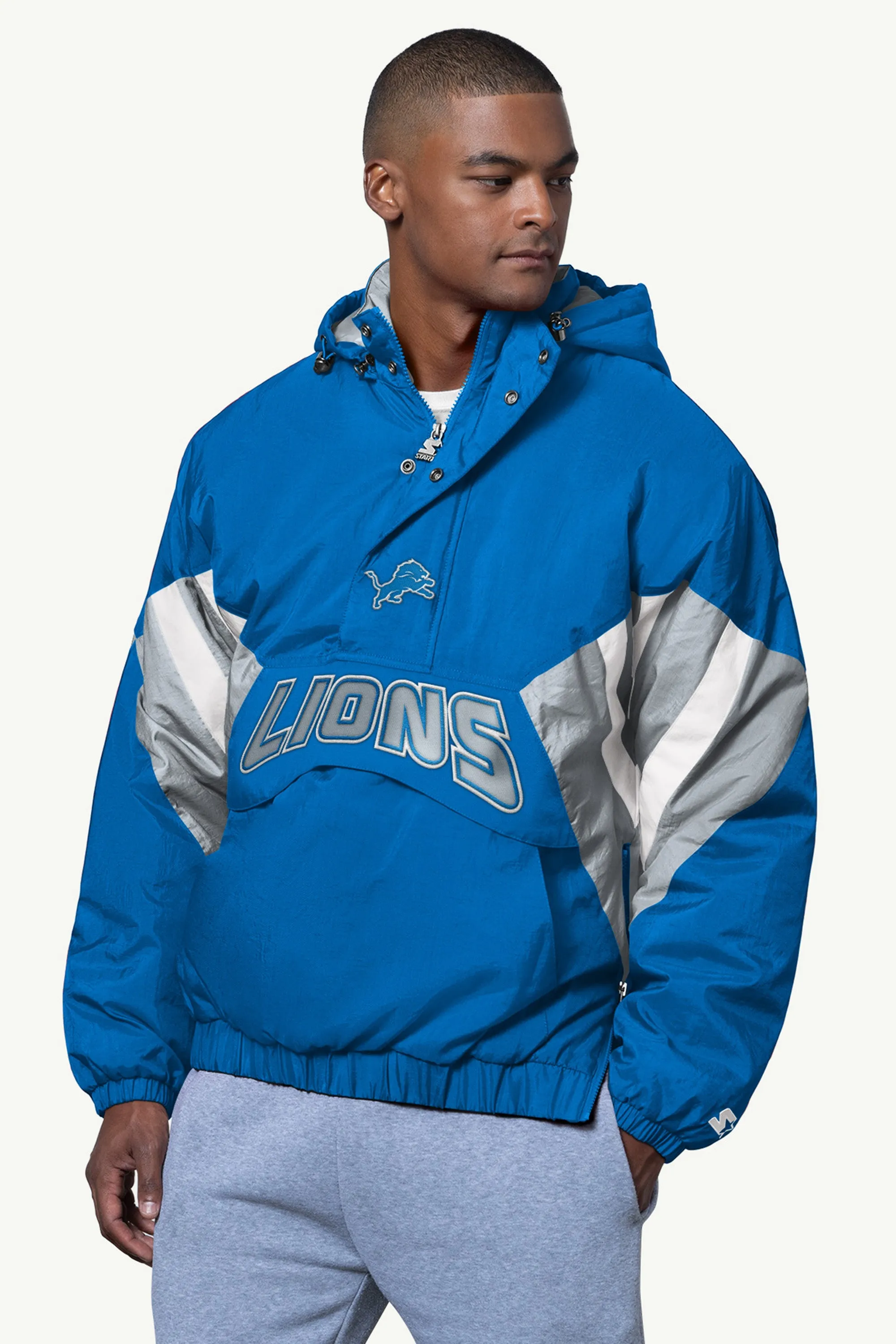 MENS DETROIT LIONS CLASSIC BREAKAWAY JACKET sold by Starter