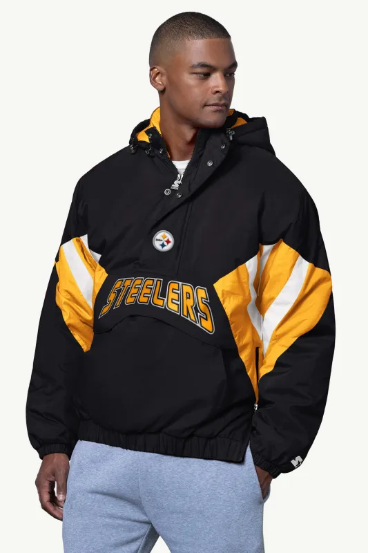 MENS PITTSBURGH STEELERS LINE UP BREAKAWAY CRINKLE POPOVER sold by Starter