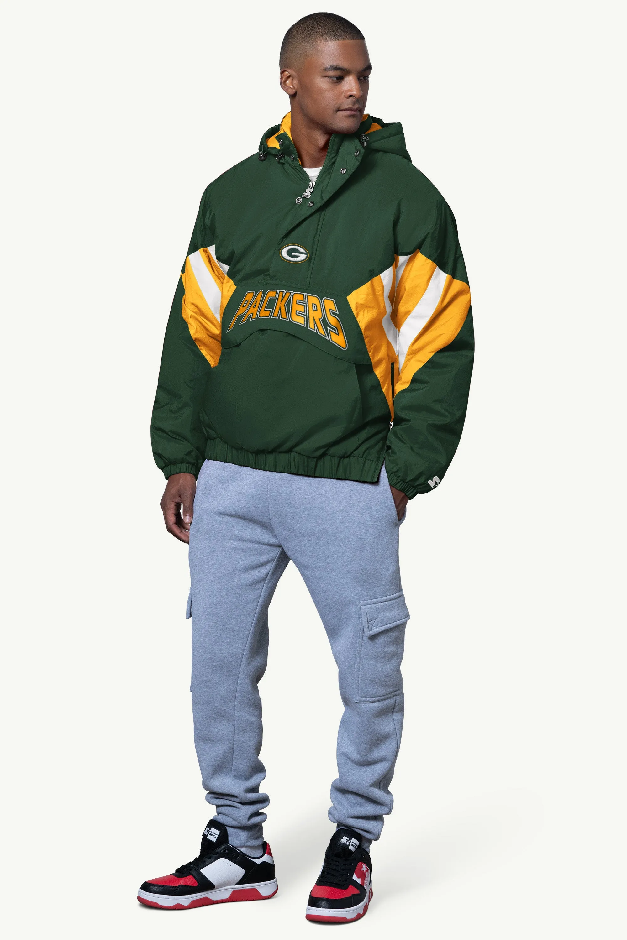 MENS GREEN BAY PACKERS CLASSIC BREAKAWAY JACKET sold by Starter product image thumbnail 3