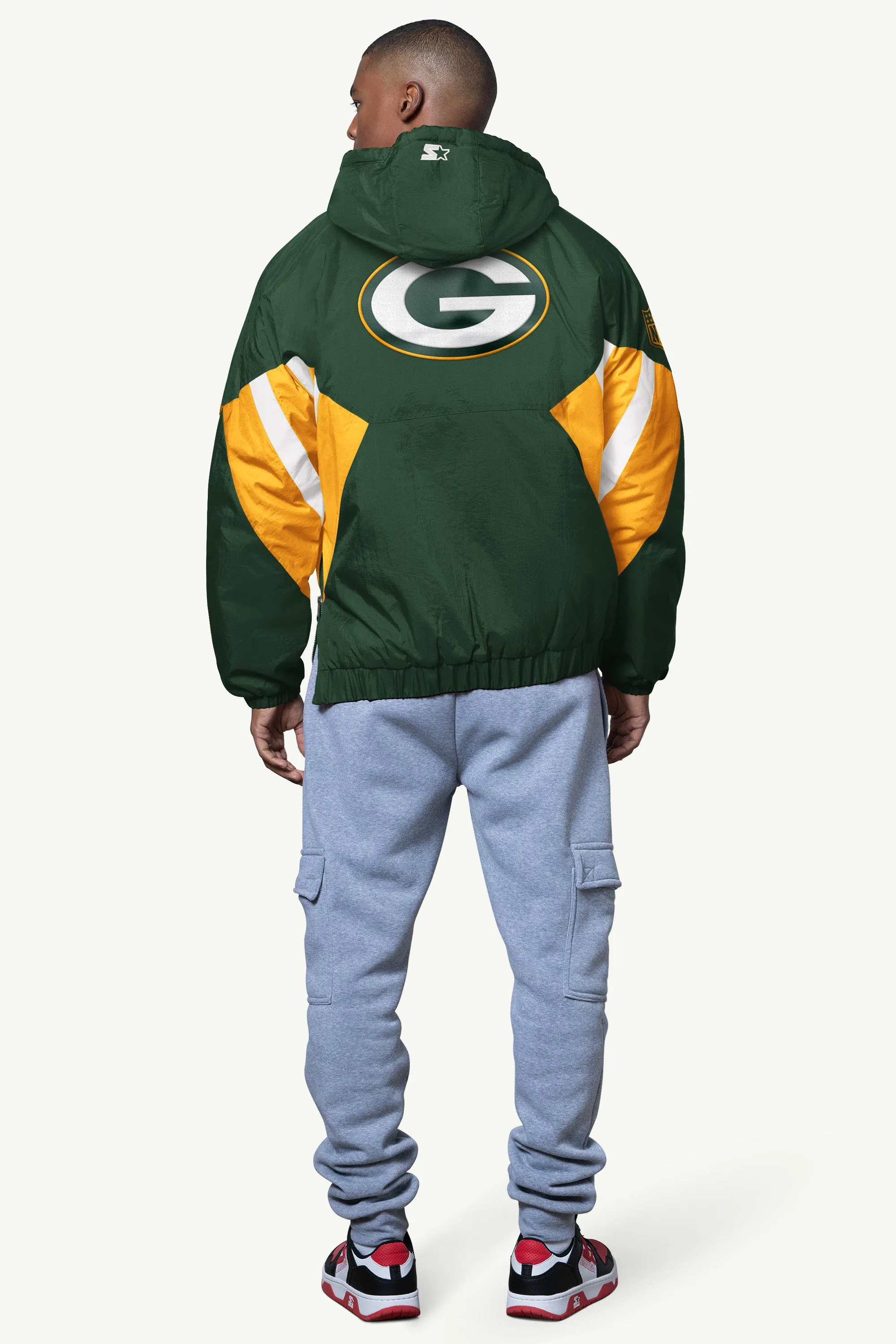 MENS GREEN BAY PACKERS CLASSIC BREAKAWAY JACKET sold by Starter product image thumbnail 2