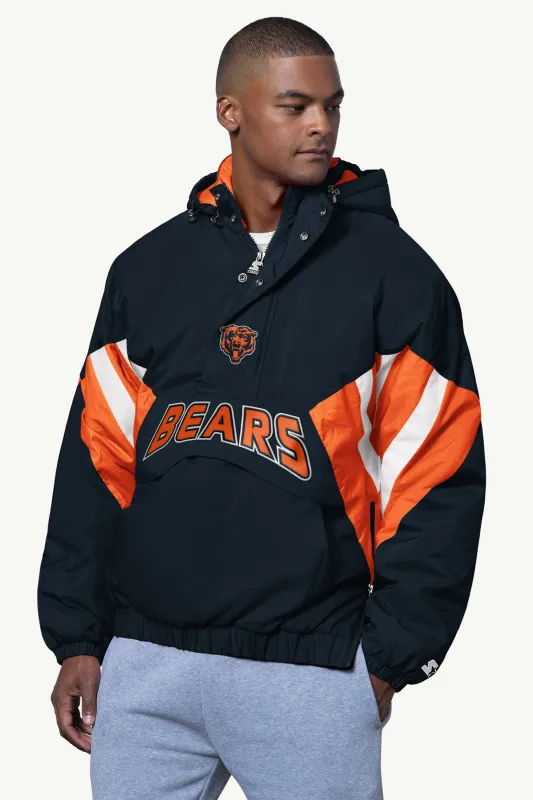 MENS CHICAGO BEARS LINE UP BREAKAWAY CRINKLE POPOVER sold by Starter