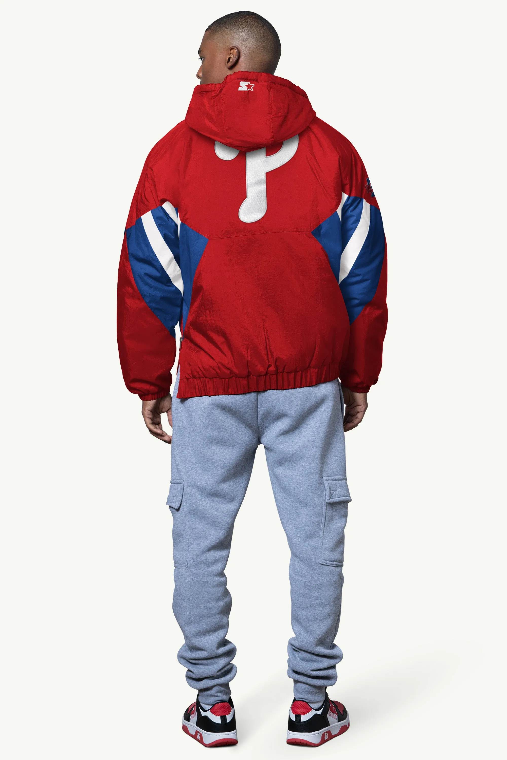 MENS PHILADELPHIA PHILLIES CLASSIC BREAKAWAY JACKET sold by Starter product image thumbnail 2