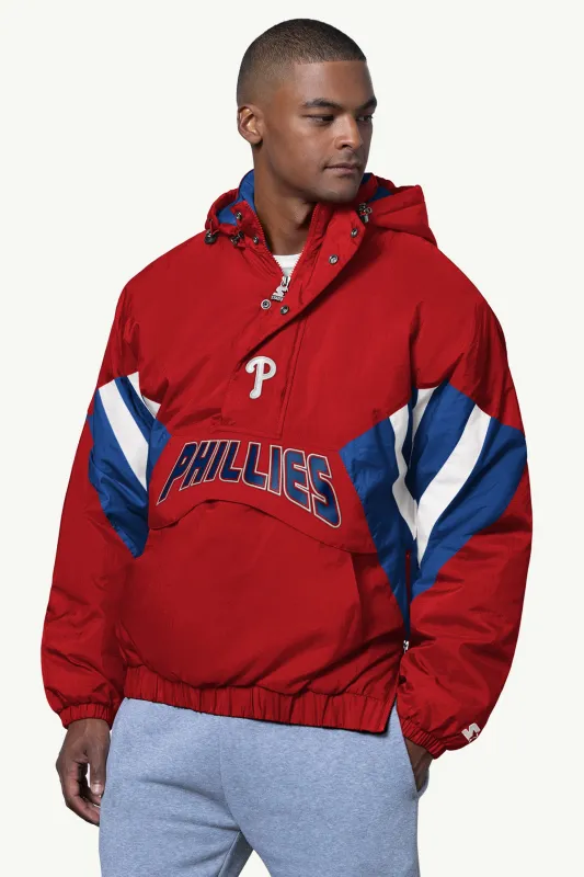 MENS PHILADELPHIA PHILLIES LINE UP BREAKAWAY CRINKLE POPOVER sold by Starter