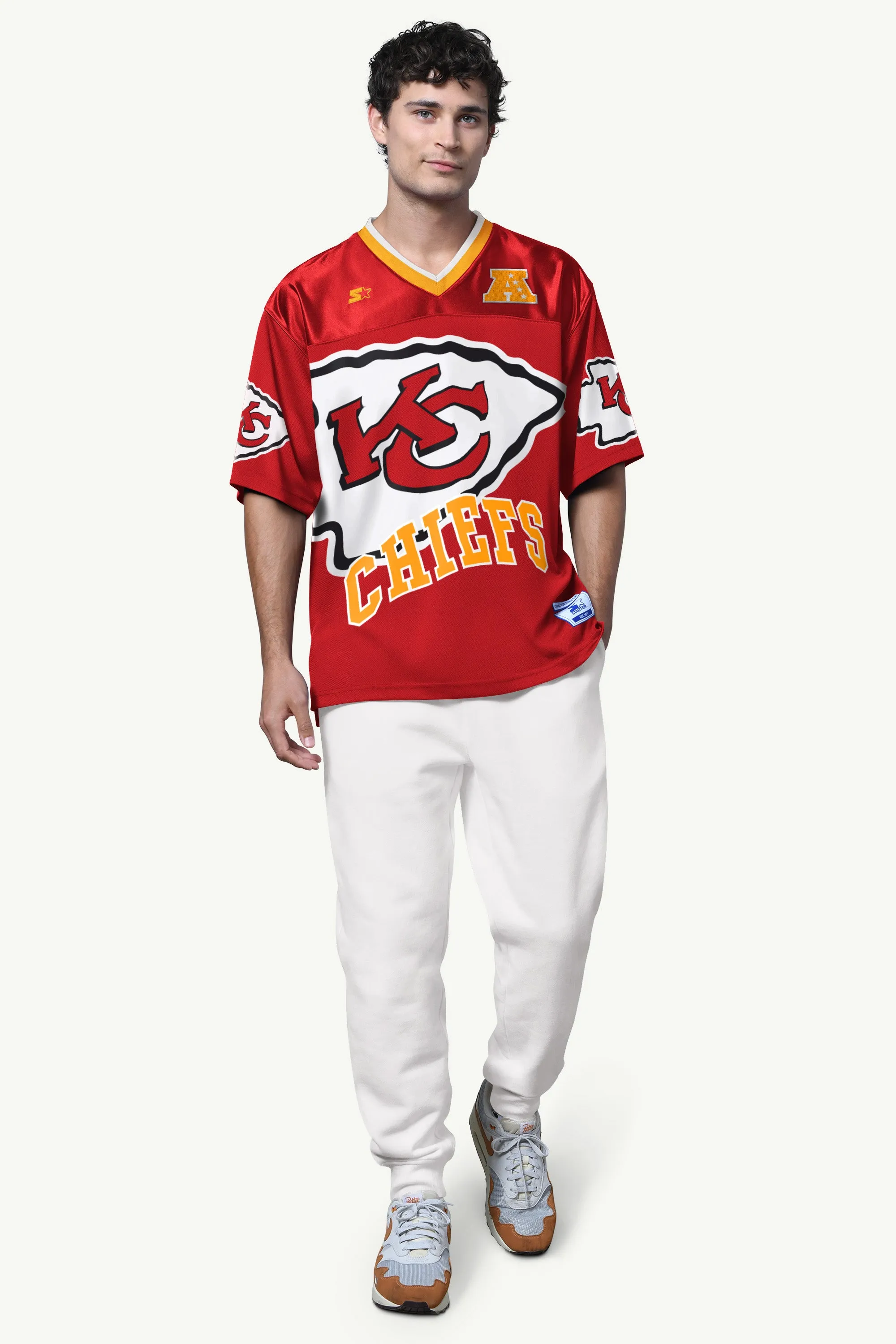 MENS KANSAS CITY CHIEFS FORWARD PASS JERSEY sold by Starter product image thumbnail 2