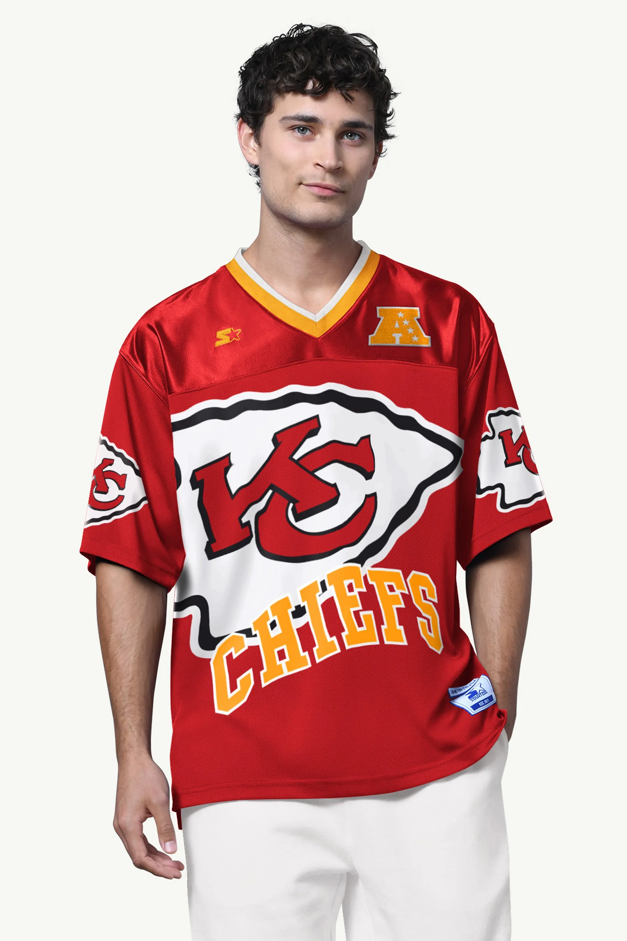 MENS KANSAS CITY CHIEFS FORWARD PASS JERSEY sold by Starter