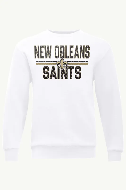 MENS NEW ORLEANS SAINTS MESH LOOK SWEATSHIRT sold by Starter