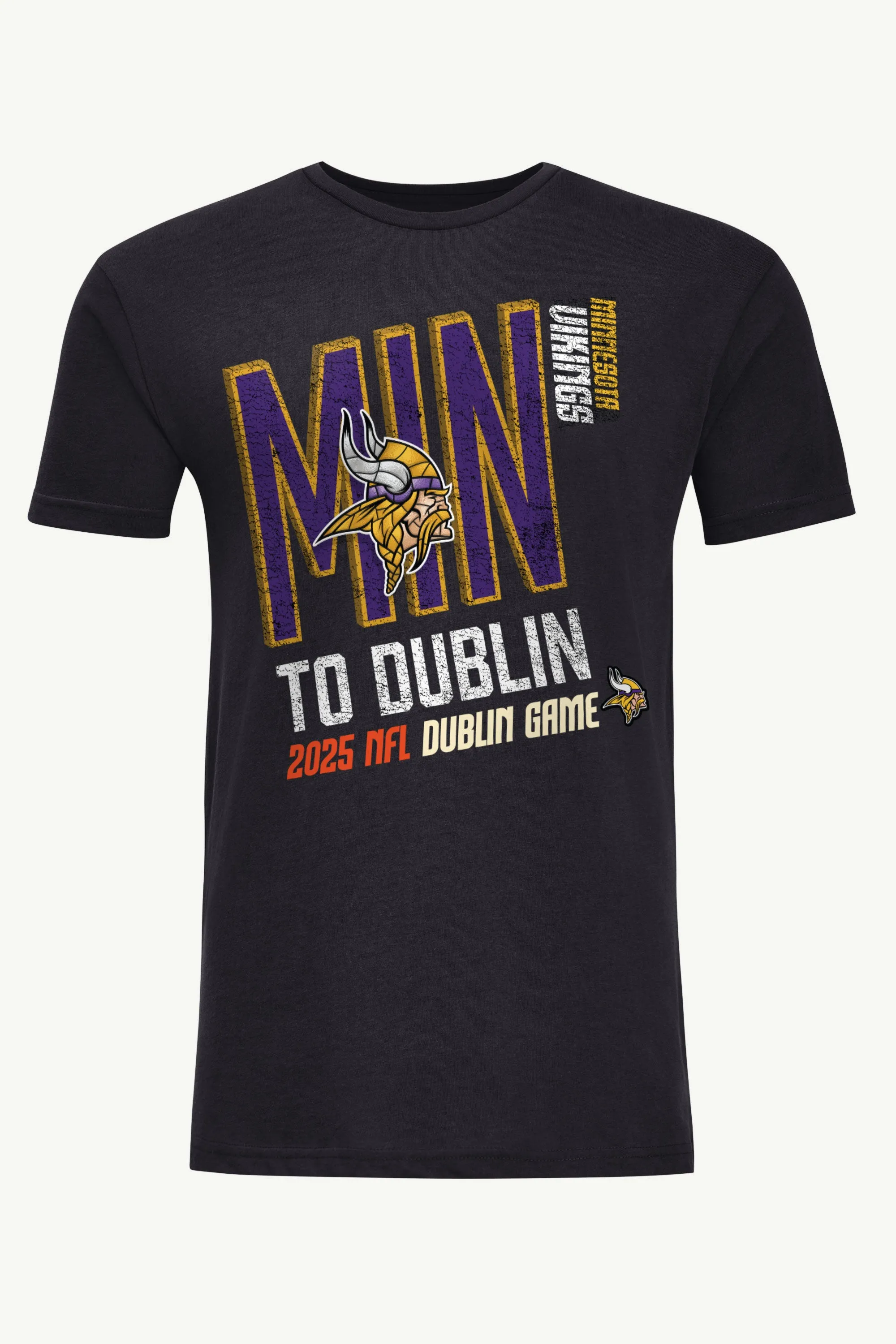 MENS MINNESOTA VIKINGS TO DUBLIN WE GO T SHIRT sold by Starter