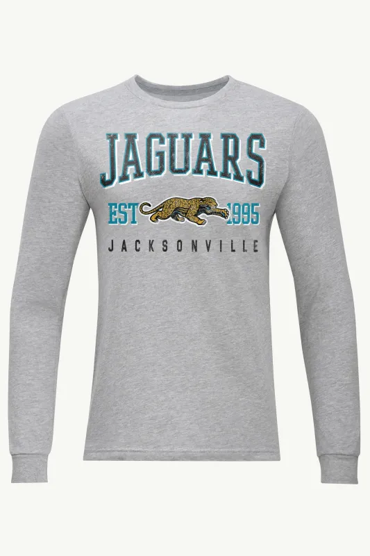 MENS JACKSONVILLE JAGUARS RETRO TEAM LOGO LONG SLEEVE T SHIRT sold by Starter