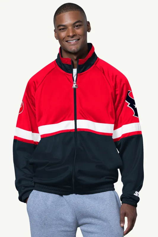 MENS HOUSTON TEXANS VETERAN TRACK JACKET sold by Starter